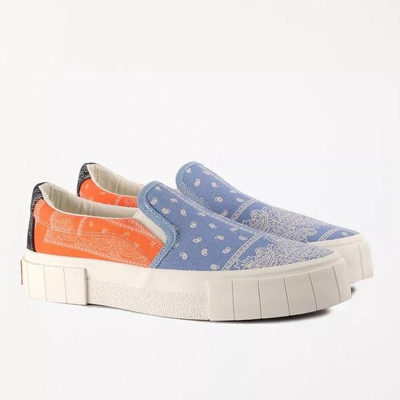 Good News Yess Paisley Slip-On Sneaker Multi - US 8/EU 41 - Picture 2 of 4